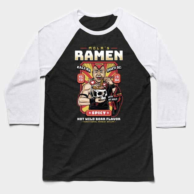 Ramen of Doom v2 Baseball T-Shirt by Olipop